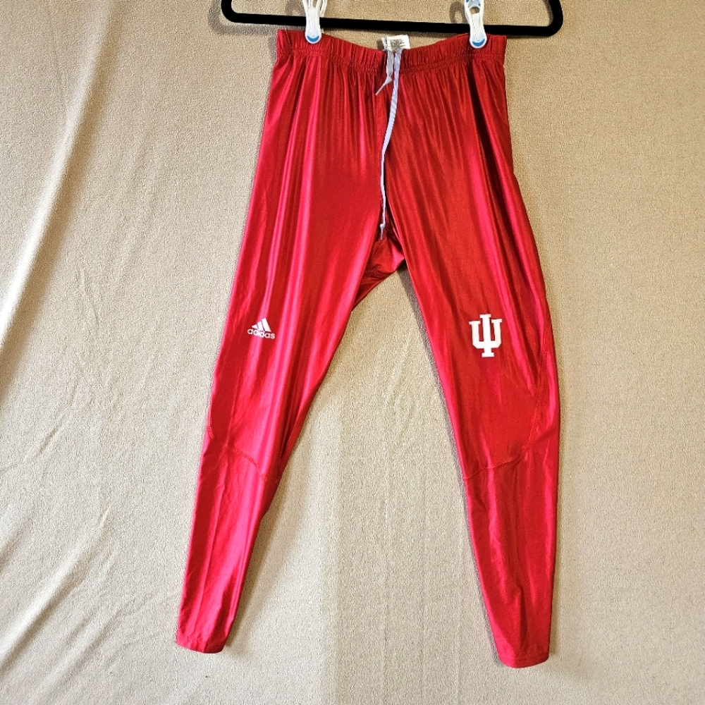 Adidas Indiana University Medium Women's Red Athletic Pants